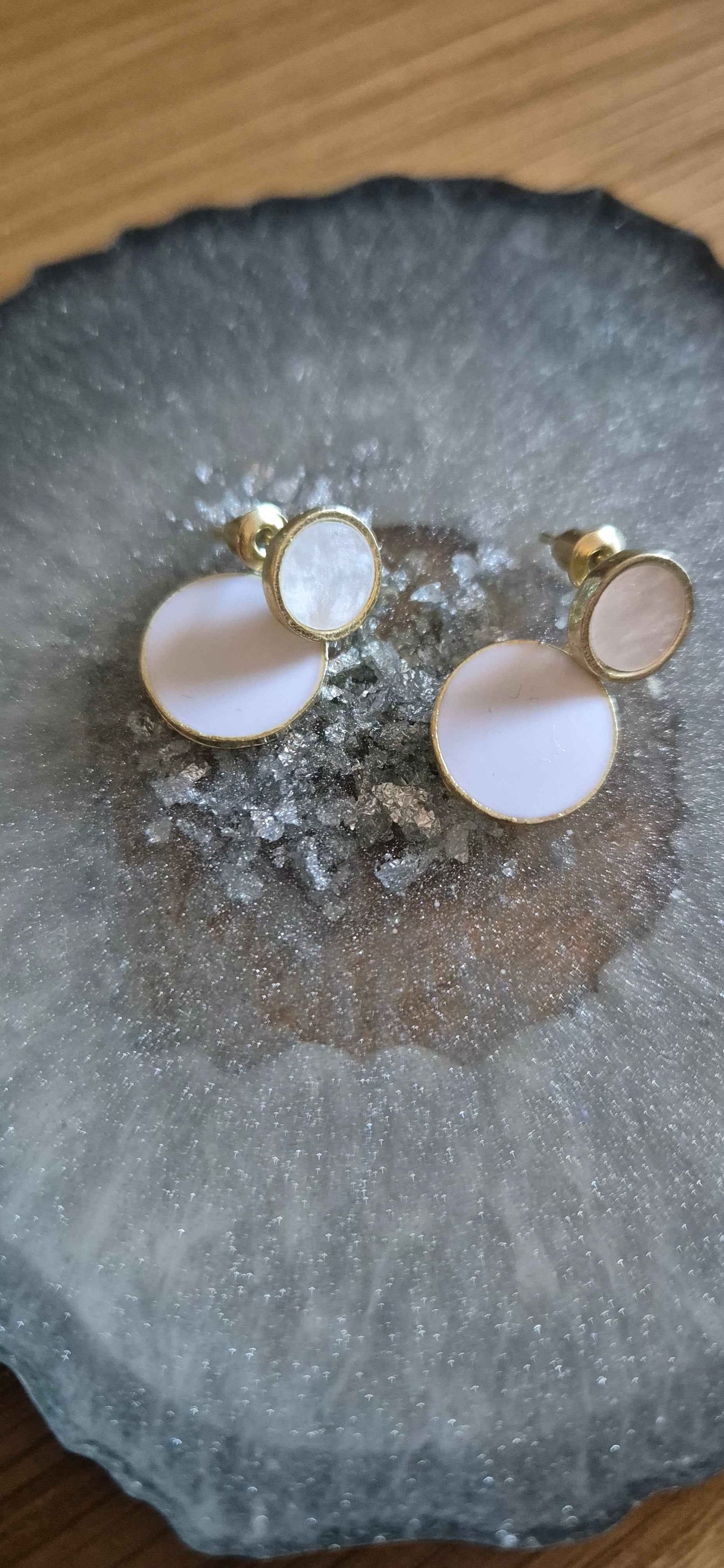 Halo Pearl Drop Earrings