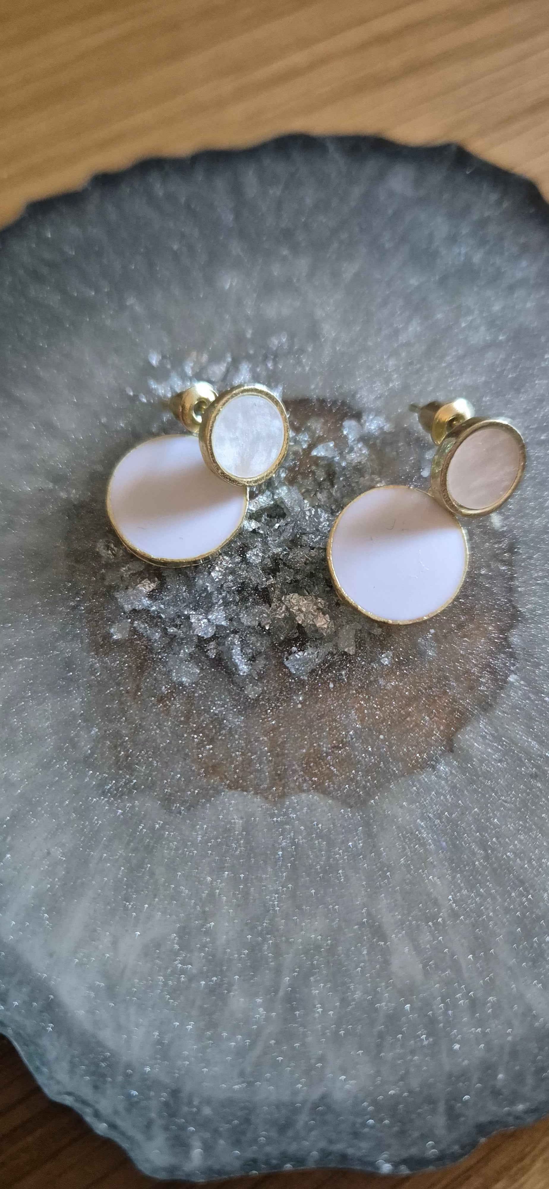Halo Pearl Drop Earrings