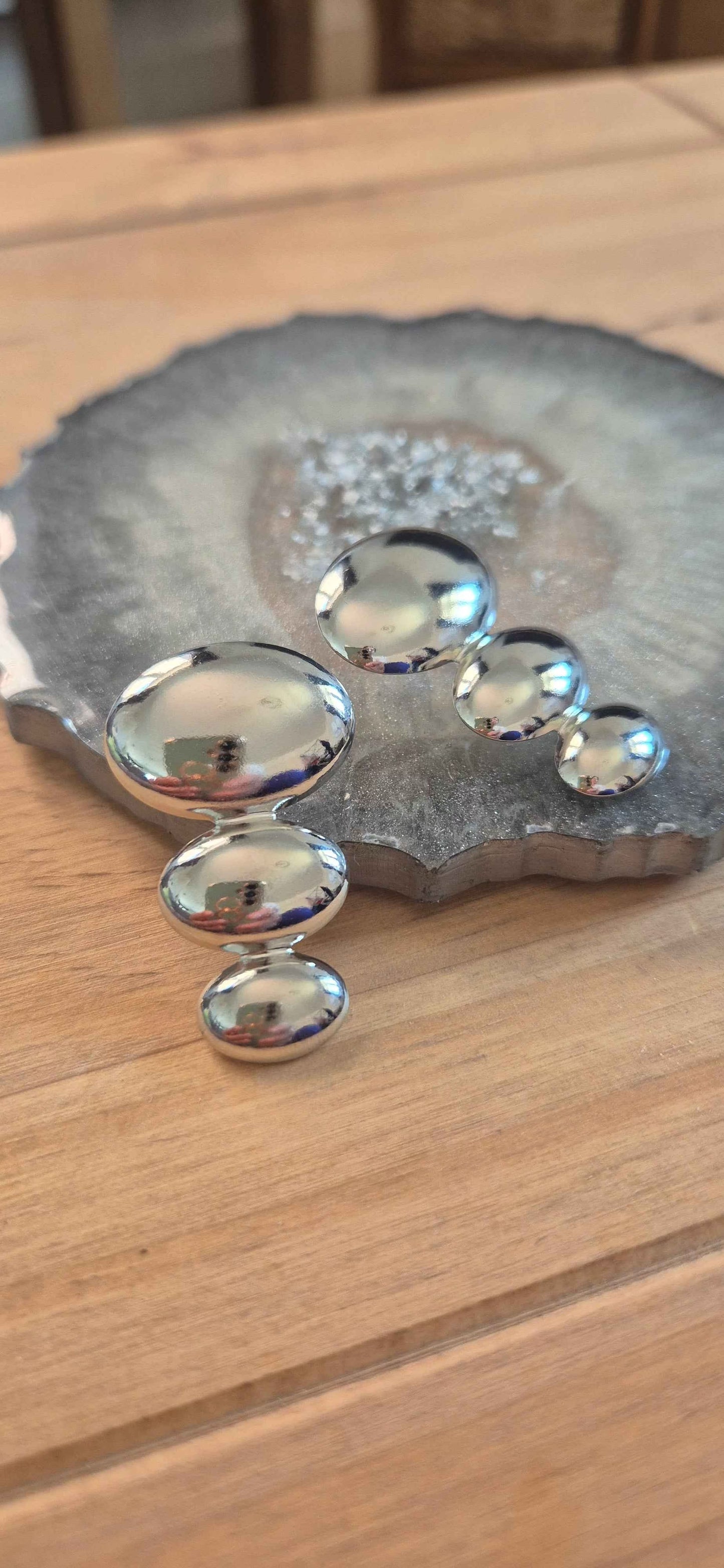 Sculpt Pebble Studs