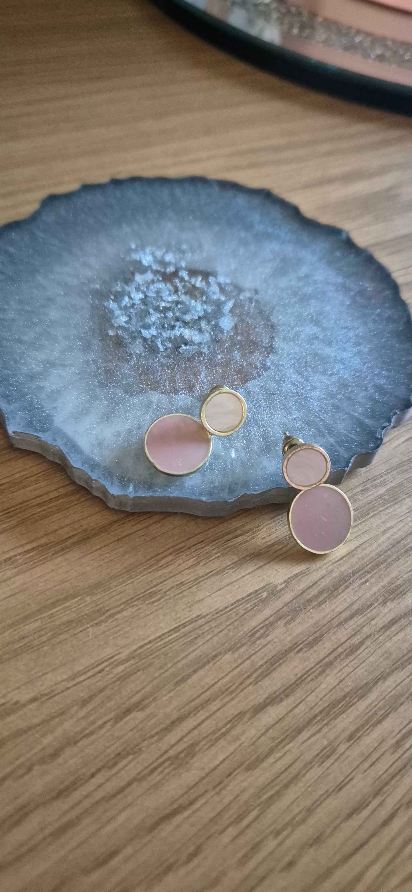 Halo Pearl Drop Earrings